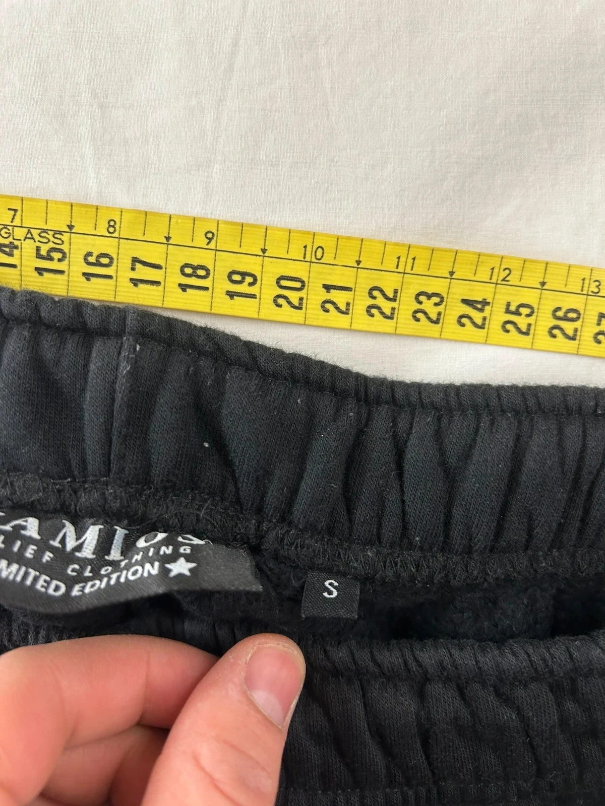 Calça de jogging preta vintage Zamios – photo 7
